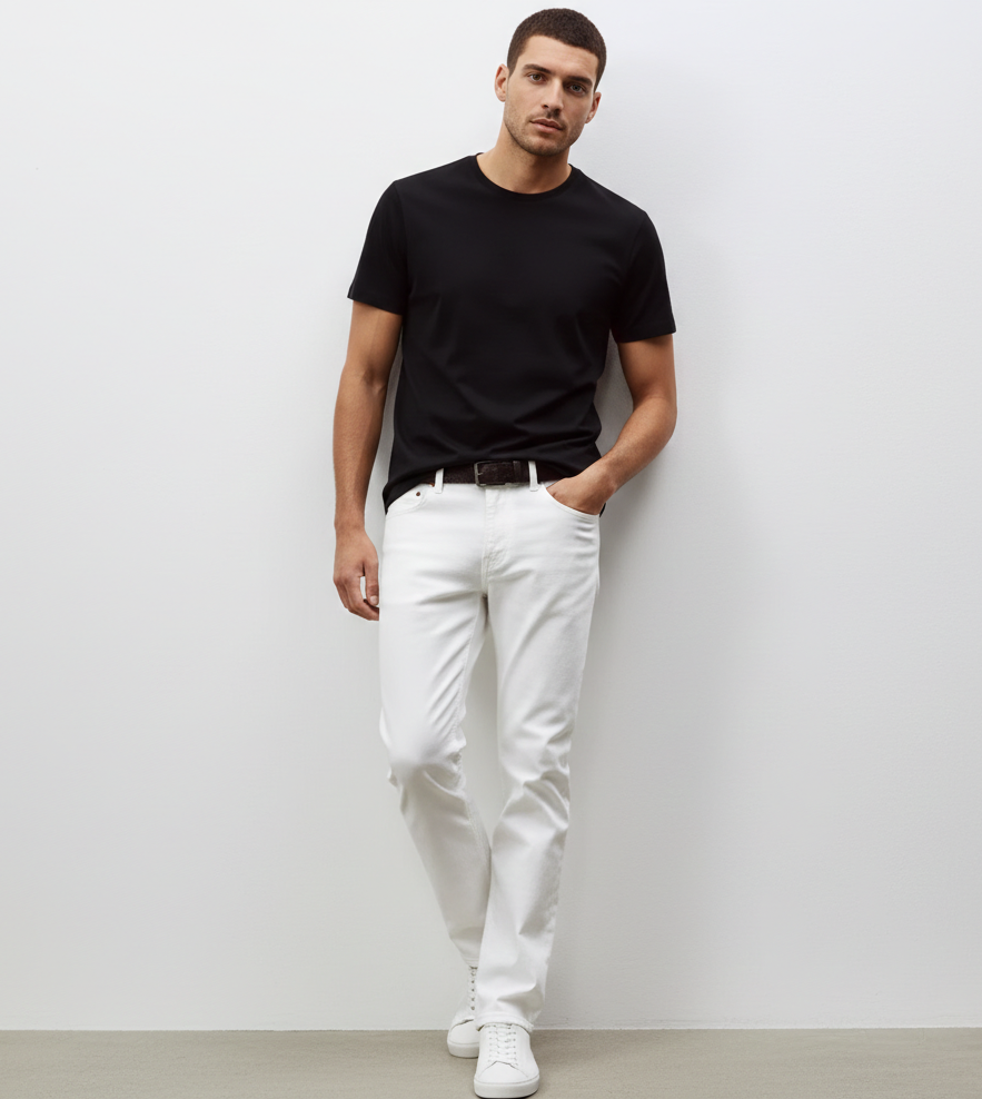 Regular Fit T-Shirt-100% Combed Cotton