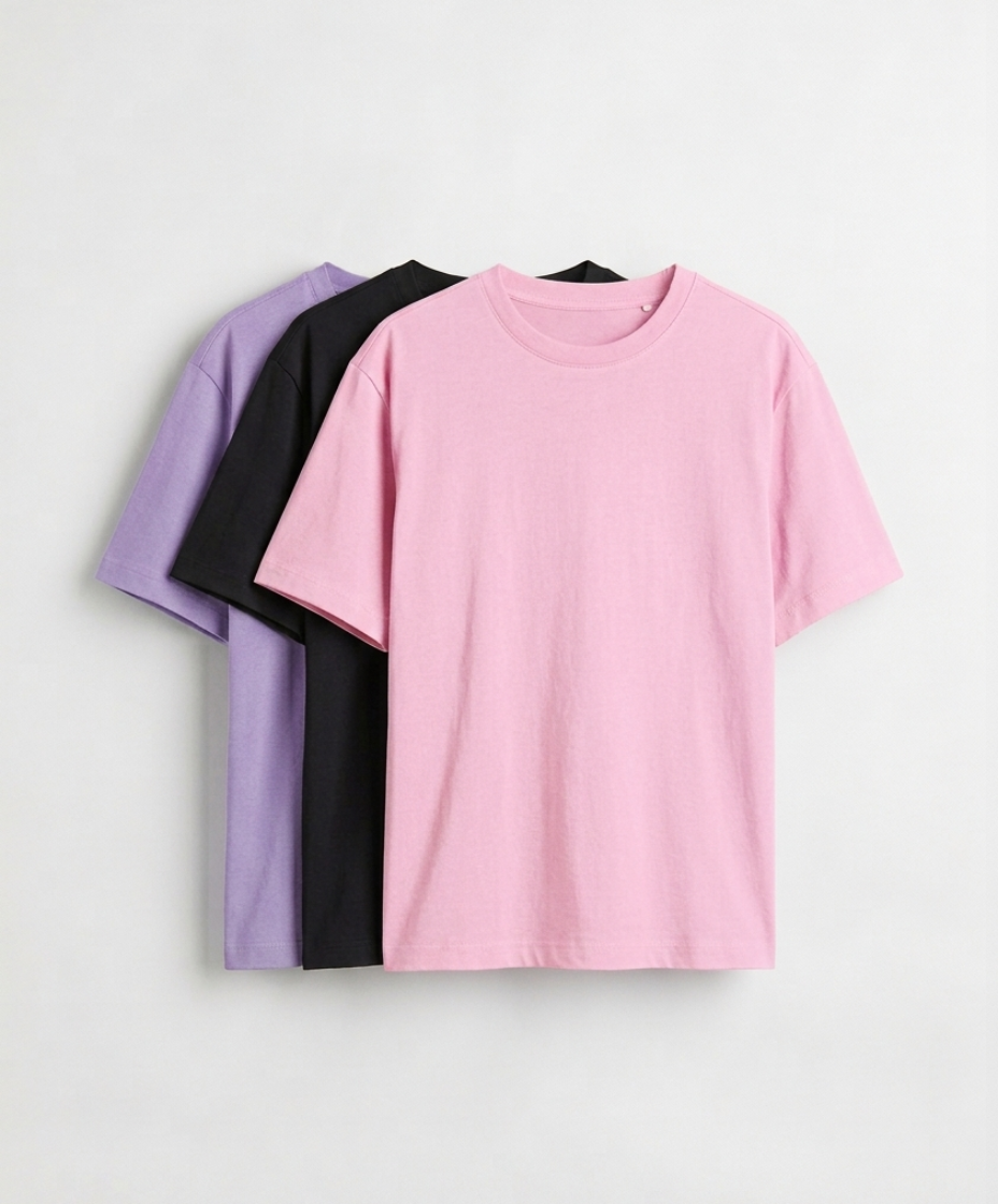 3-Pack Regular Fit T-Shirts | Ladies