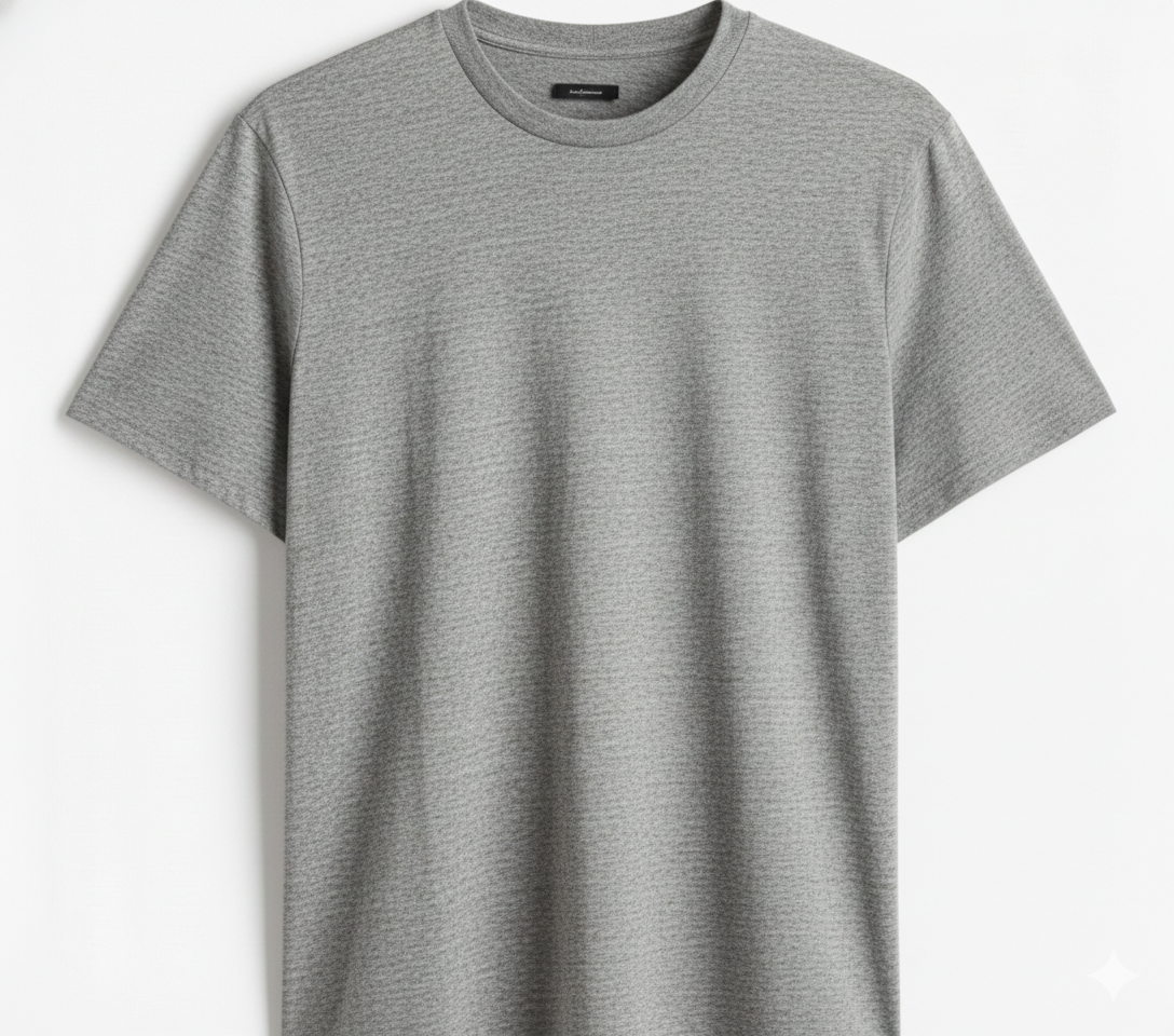 Regular Fit T-Shirt-100% Combed Cotton