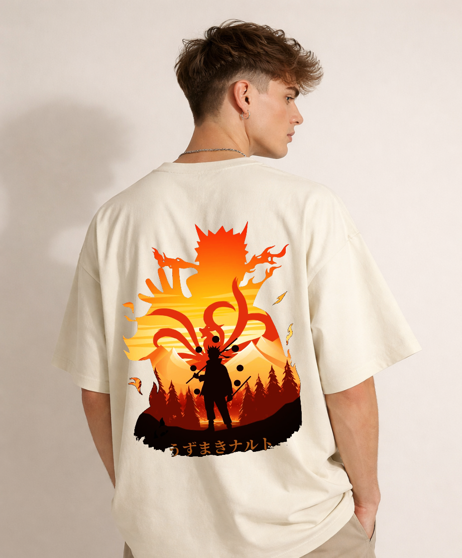 The Will of Fire | Oversized Graphic Tee