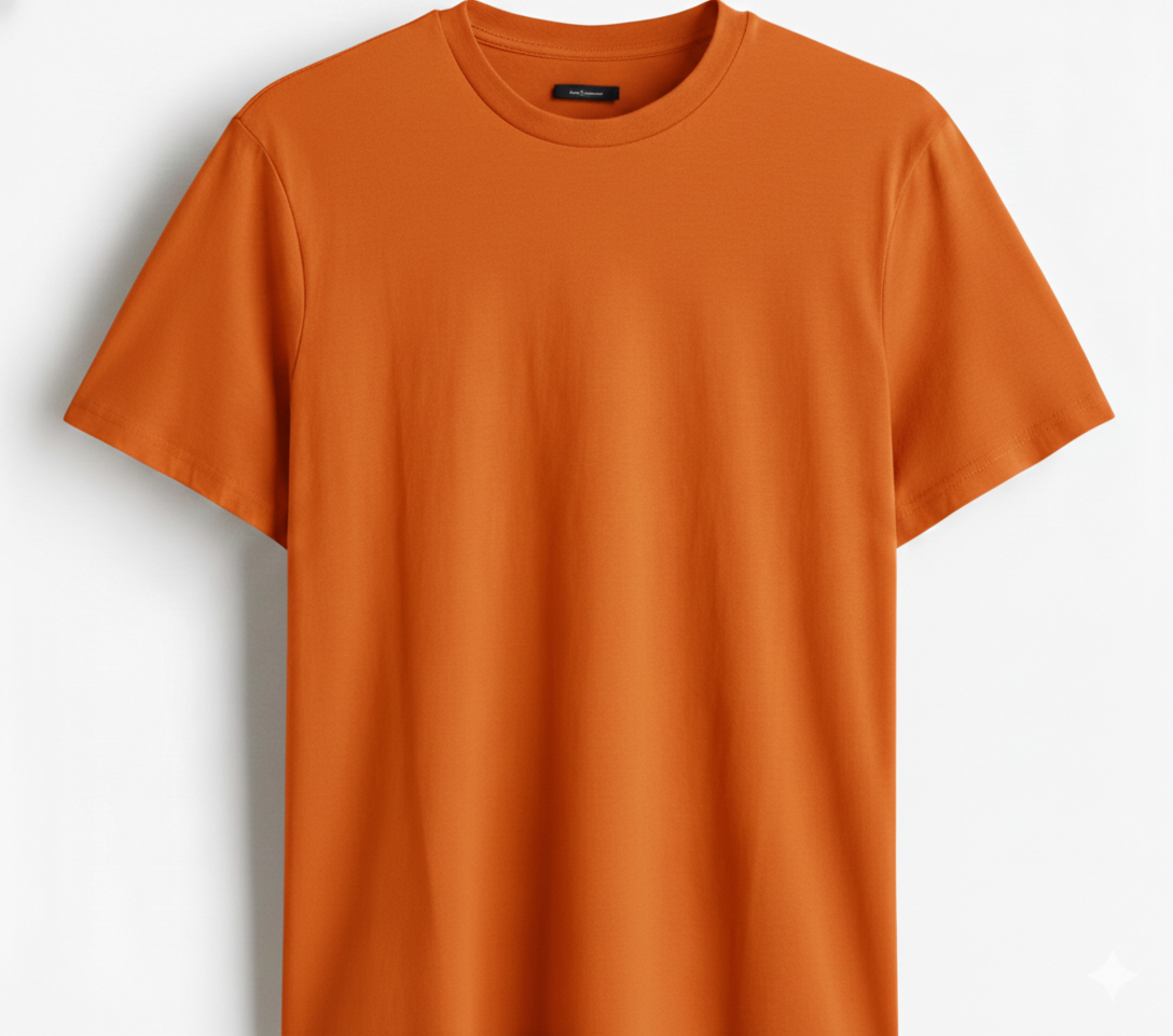 Regular Fit T-Shirt-100% Combed Cotton