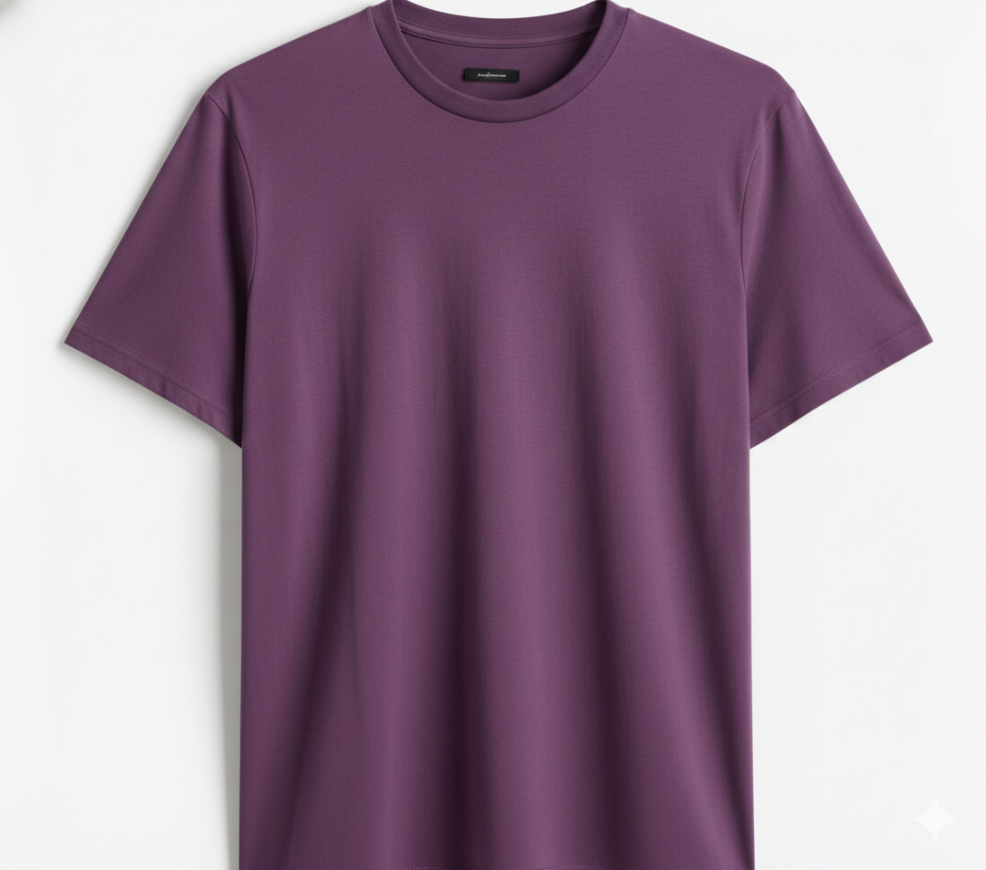 Regular Fit T-Shirt-100% Combed Cotton