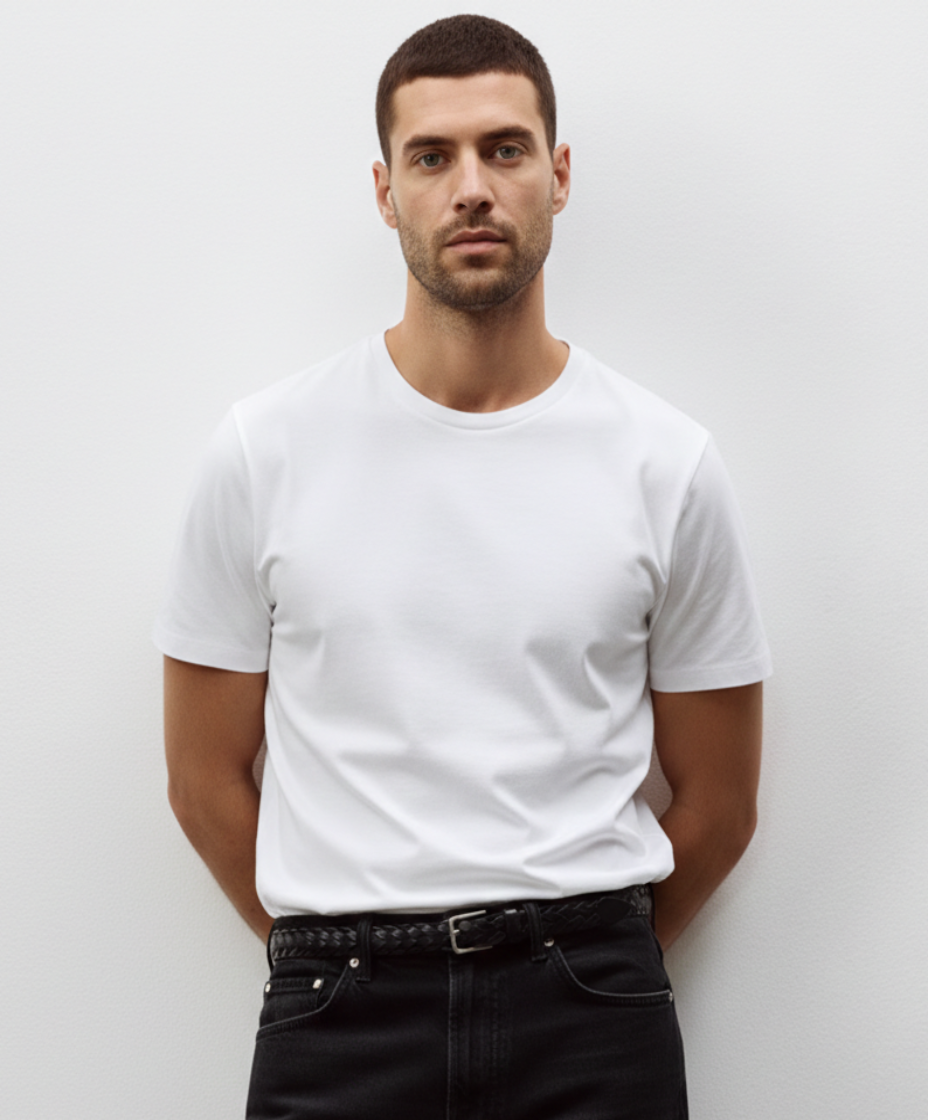 Regular Fit T-Shirt-100% Combed Cotton
